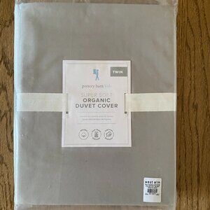 Pottery Barn Kids Super Soft Organic Duvet Cover - NWT